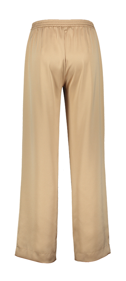 Beige geklede broek Phocas plat Xandres 