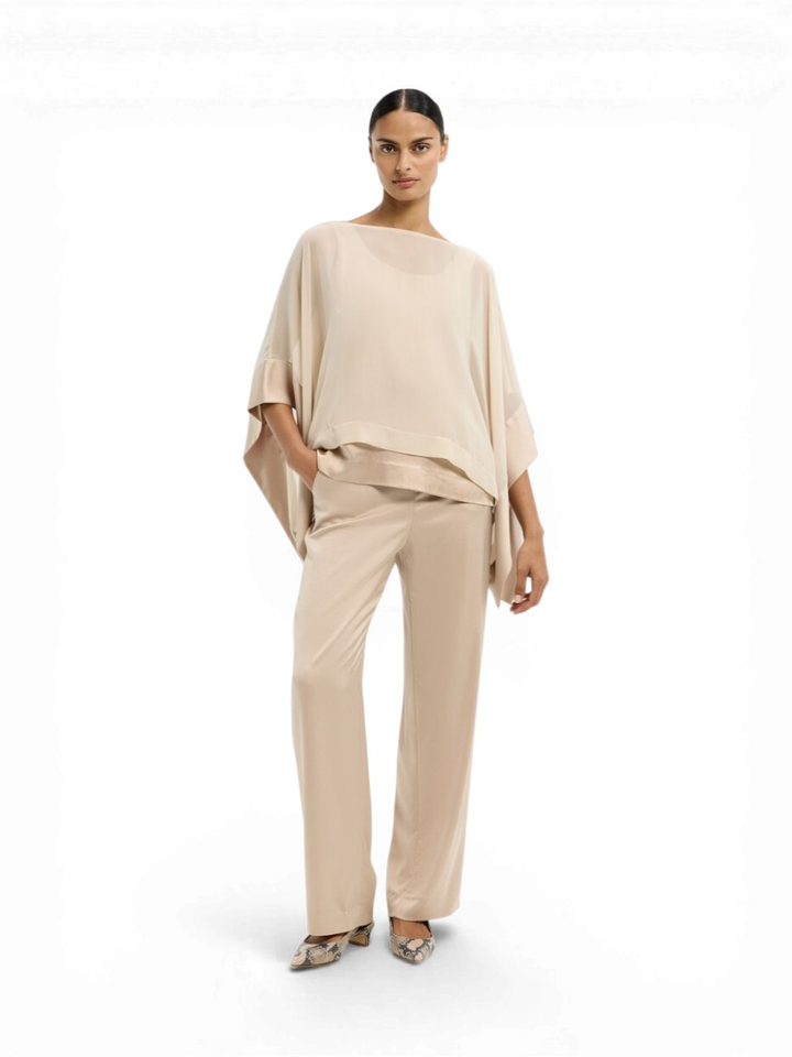 Bronskleurige blouse Henna Xandres