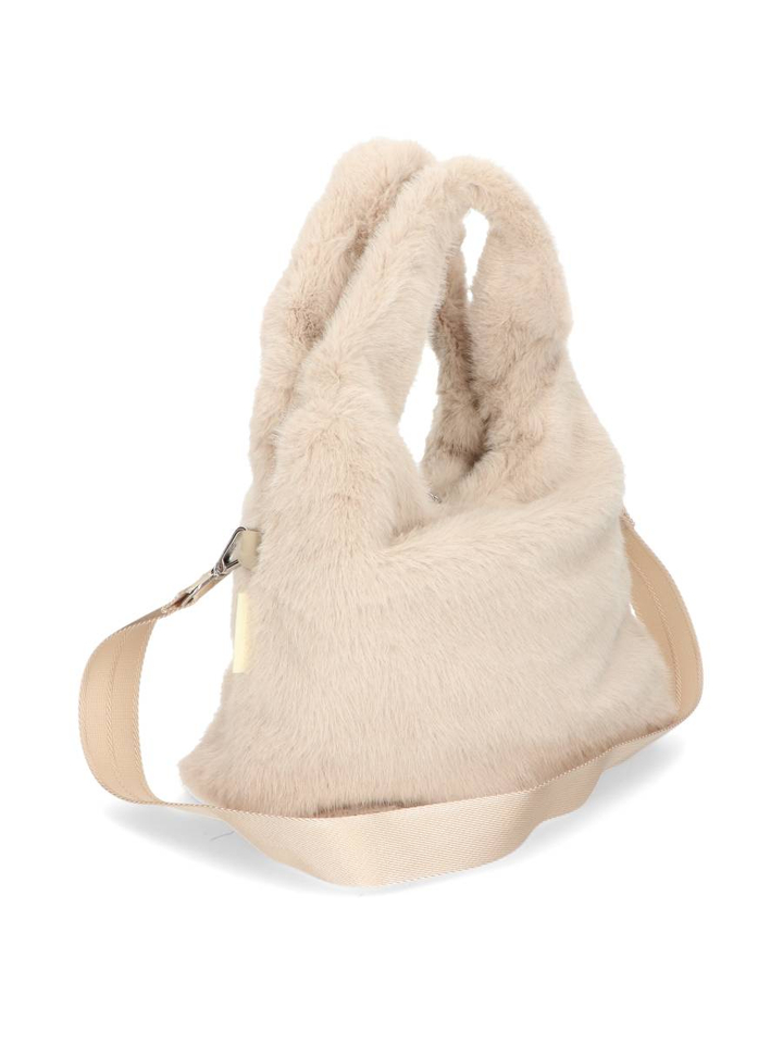 Beige zachte handtas Bellerose 