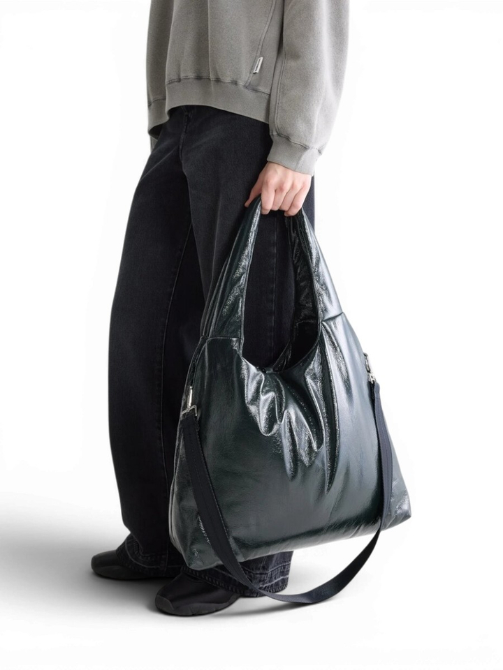 Groene shopper Bellerose