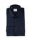 Donkerblauw katoenen hemd (slim fit) met lange mouwen Fakts 