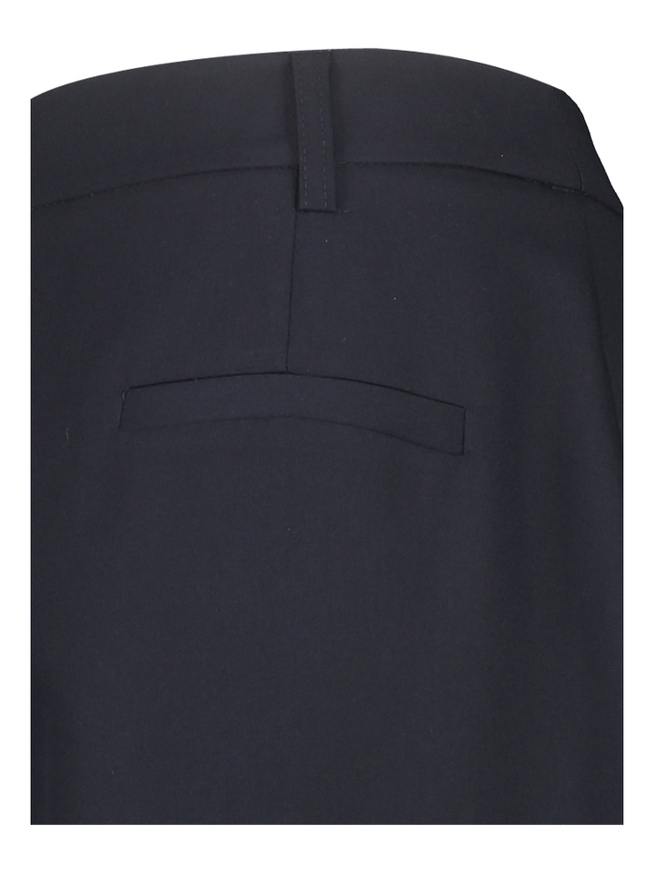 Blauwe broekrok met plooien Imperial 