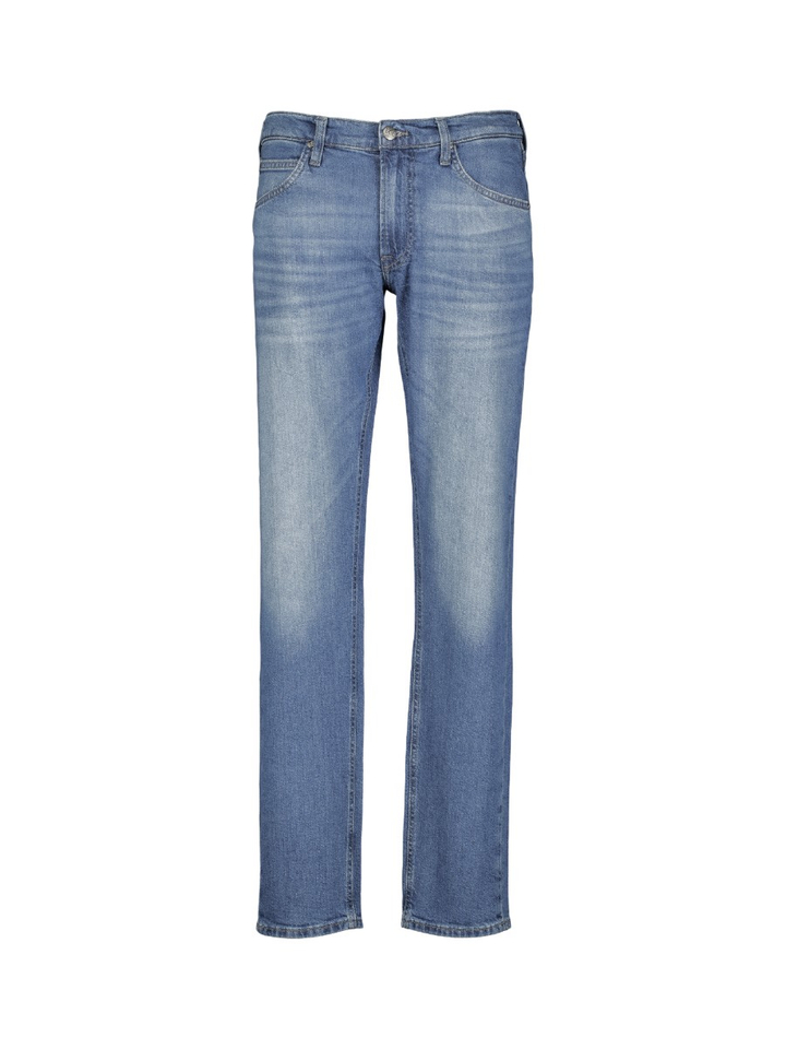 Blauwe straigt fit jeans Darren Lee 