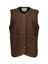 Bruine wollen bodywarmer Madison Ame 