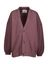 Bordeaux oversized cardigan Obligation Ame 