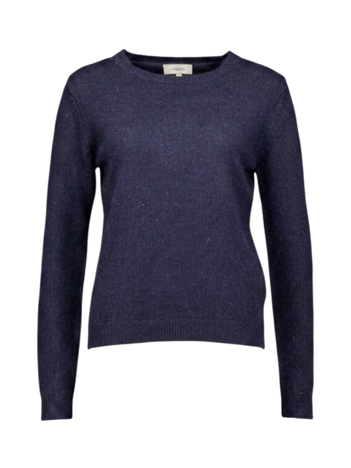Donkerblauwe casual trui Baylee Kocca 