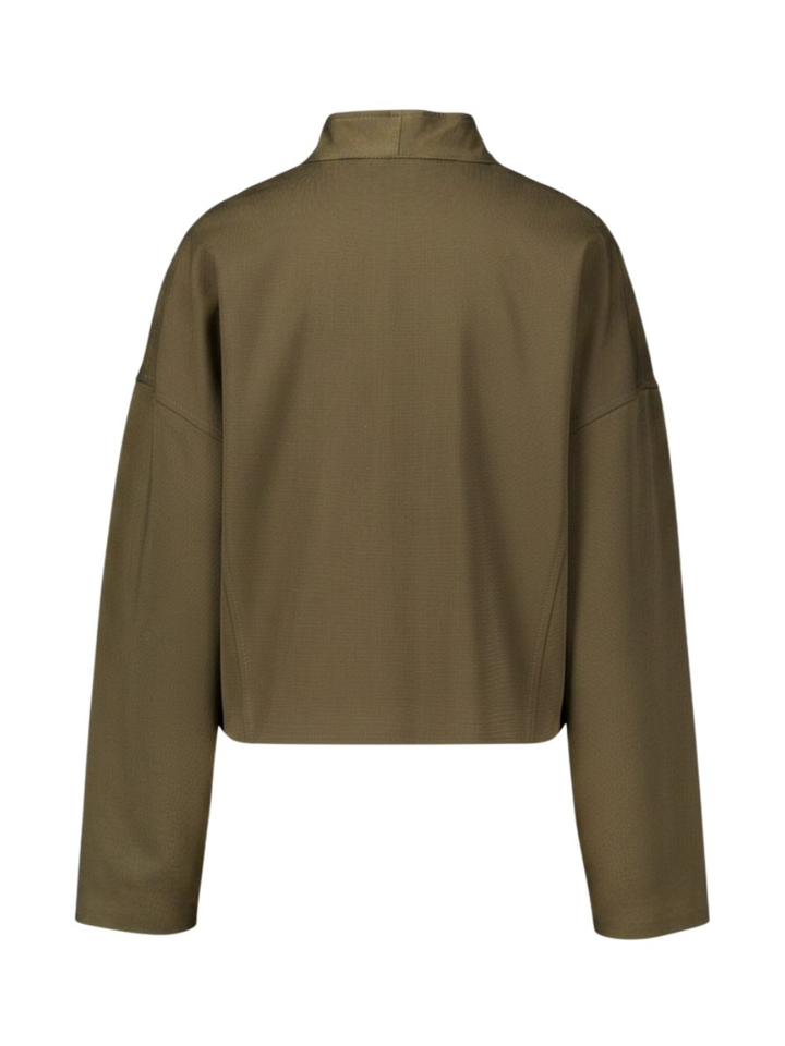 Kaki korte geklede blazer Fernand Kocca