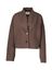 Bruine korte geklede blazer Fernand Kocca 