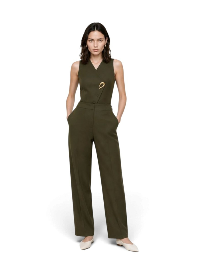 Kaki broek AGOT Kocca