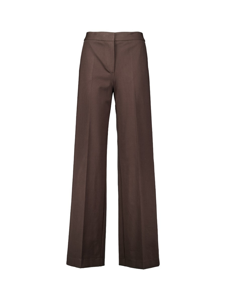 Bruine geklede broek Agot Kocca 