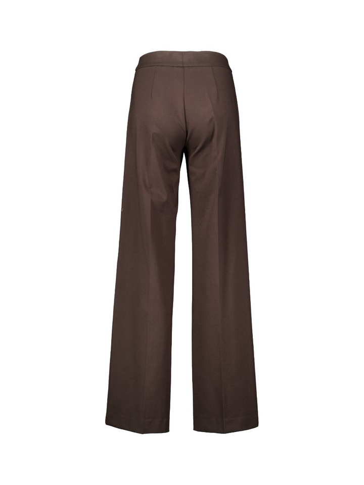 Bruine geklede broek Agot Kocca 