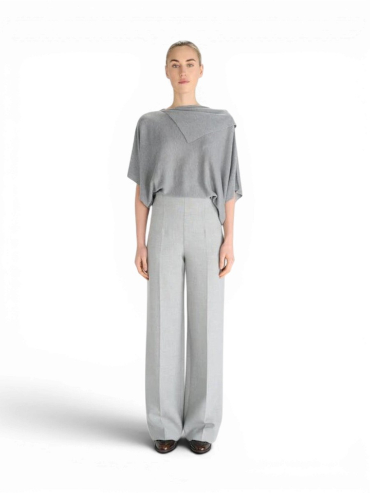 Imperial grey pull met overslagdetail Oscar