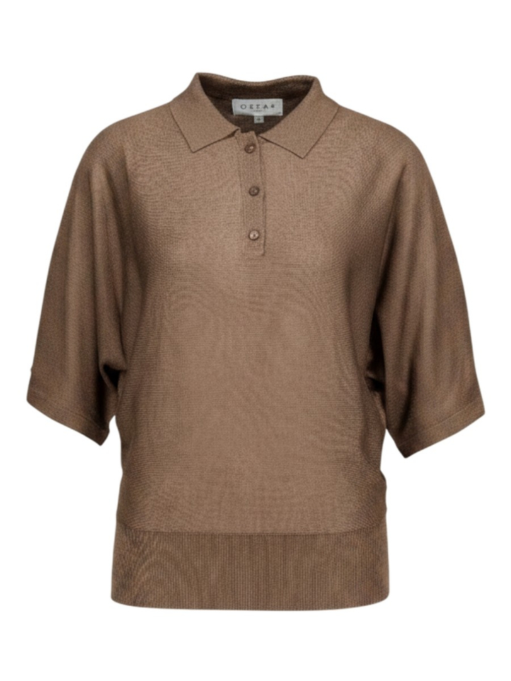 Bruine polo Oscar
