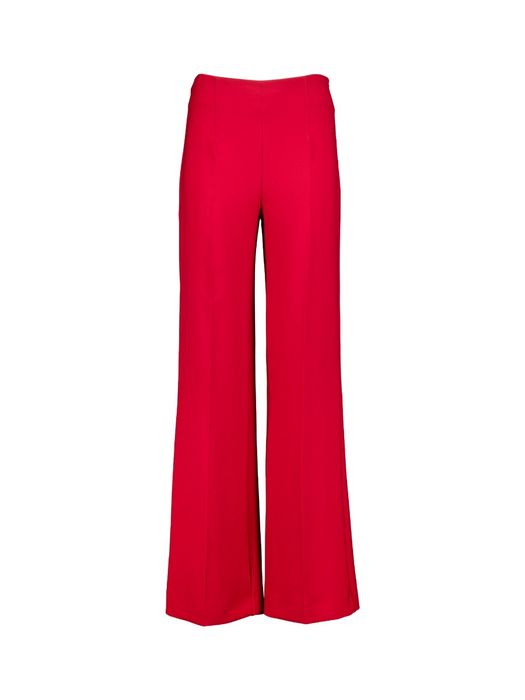 Rode broek met rechte pijpen Oscar
