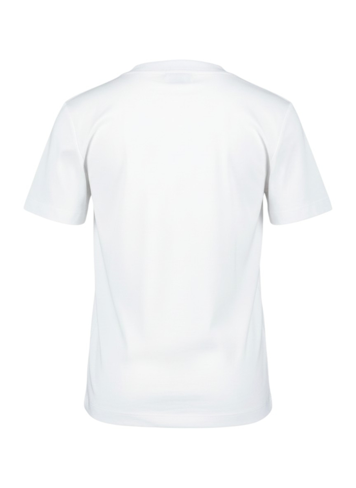 Witte katoenen t-shirt YAYA 