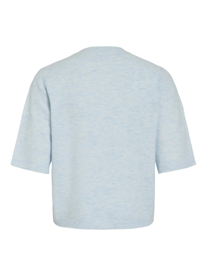 Lichtblauwe gilet met knopen Viliga Vila 