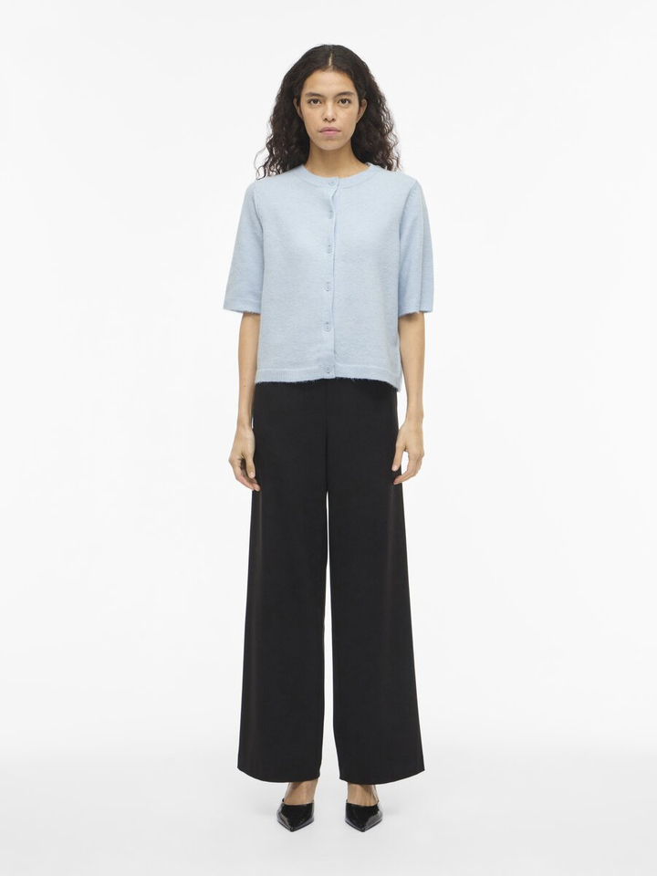 Lichtblauwe gilet met knopen Viliga Vila 