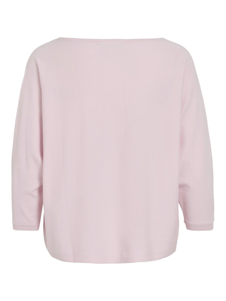 Roze trui met boothals Vimalu Vila