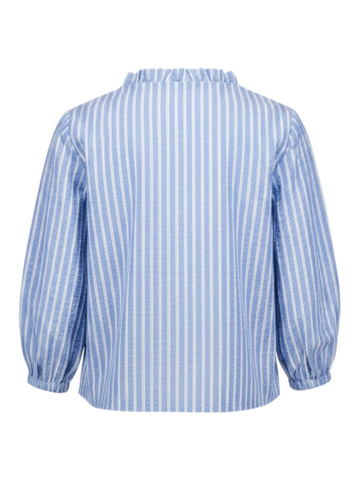 Blauw en wit gestreepte blouse Compania Fantastica