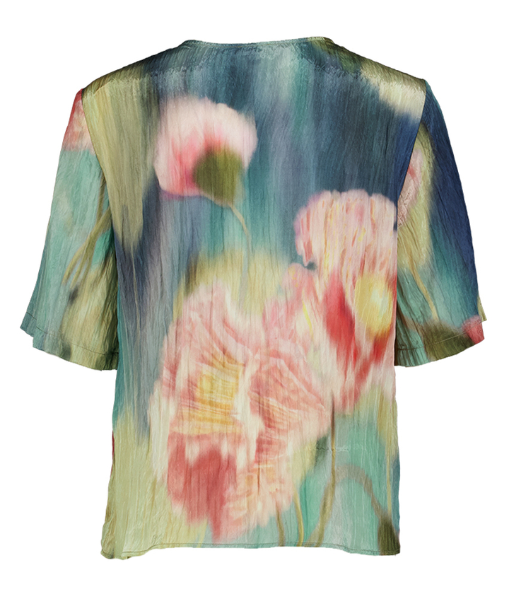 Multi-color bloes korte mouw Jadira Mayerline