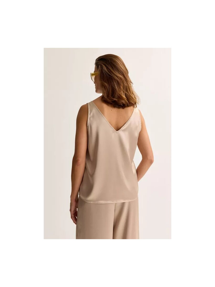 Goudkleurige glanzende top Jamy Mayerline 