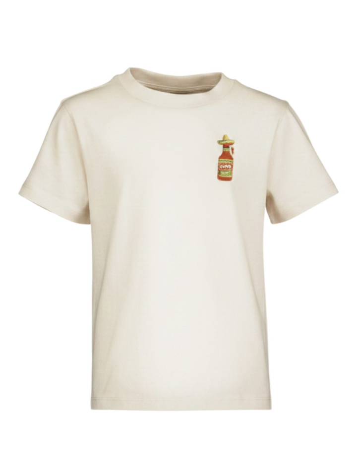 Ecru t-shirt Salsa Caliente Storm
