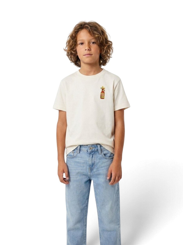Ecru t-shirt Salsa Caliente Storm