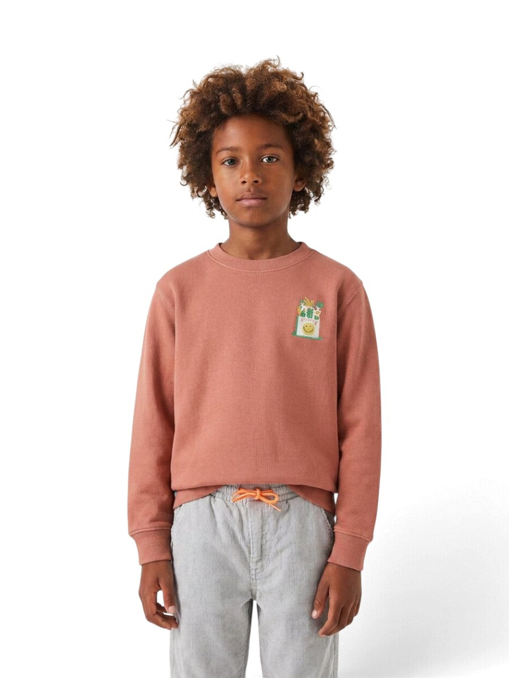 Roestkleurige sweater Grocery Bag Storm