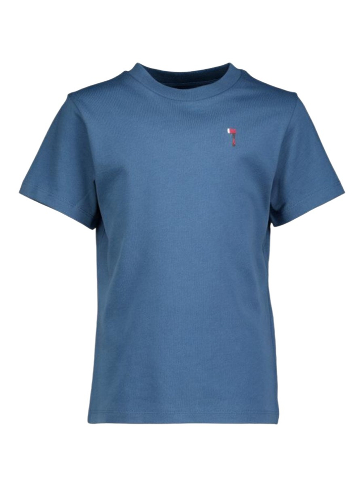 Blauwe klassieke t-shirt Axe Storm