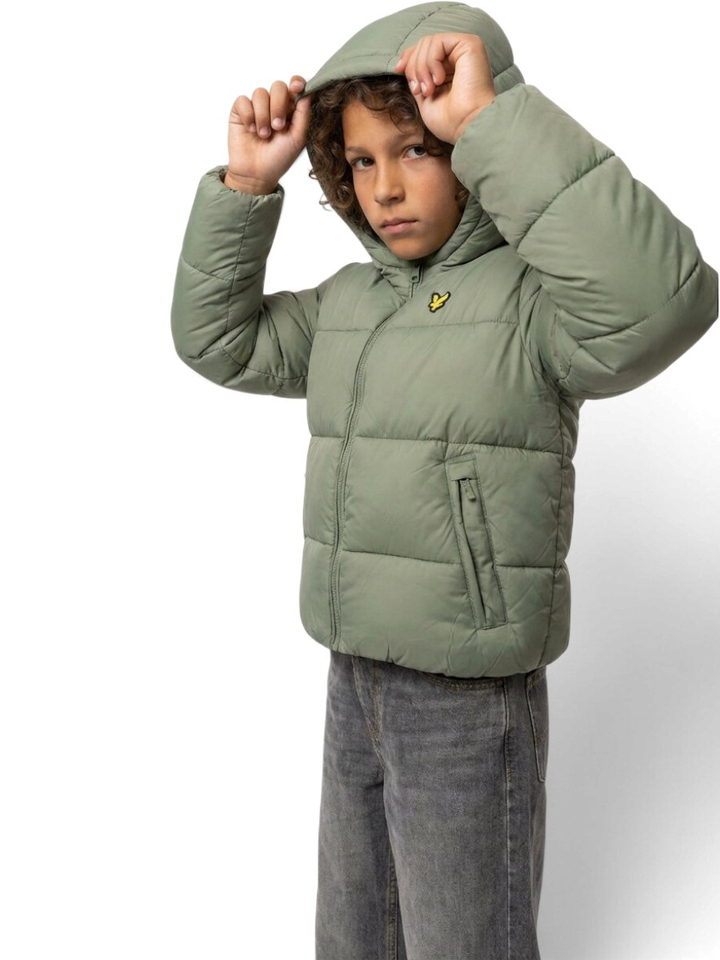 Groene winterjas Lyle & Scott