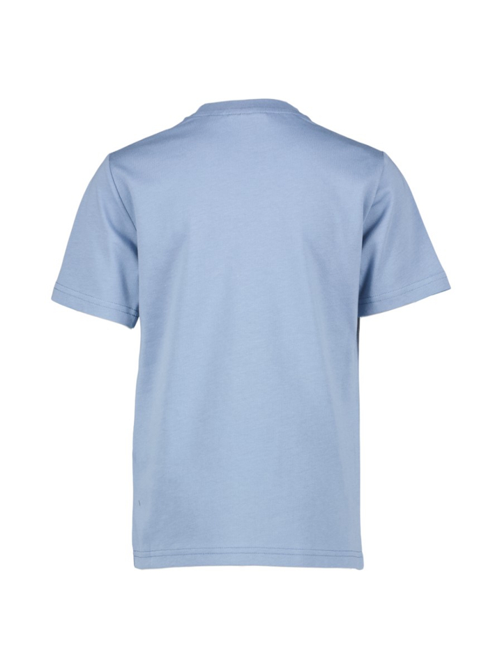 Lichtblauwe katoenen T-shirt Lyle&Scott 