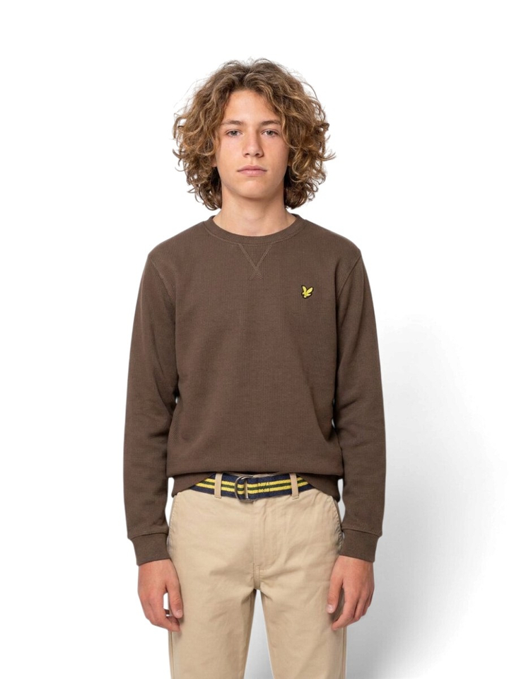Bruine sweater Lyle&Scott