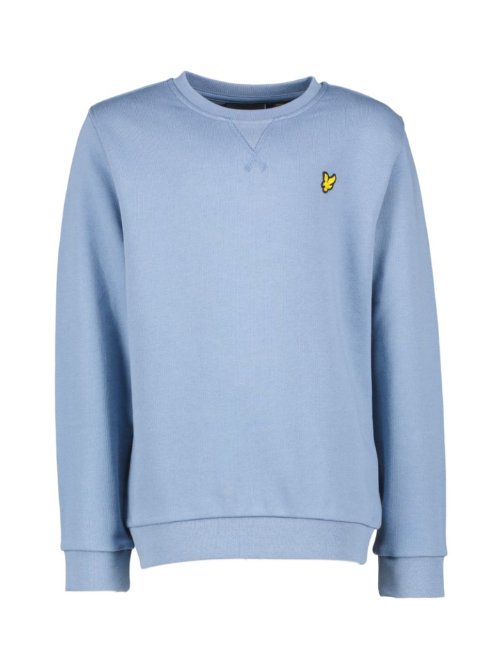 Lichtblauwe sweater met ronde hals Lyle&Scott