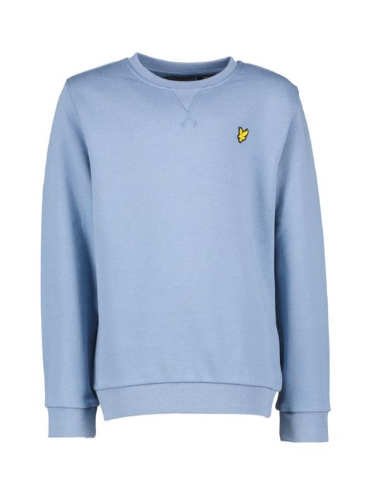 Lichtblauwe sweater met ronde hals Lyle&Scott