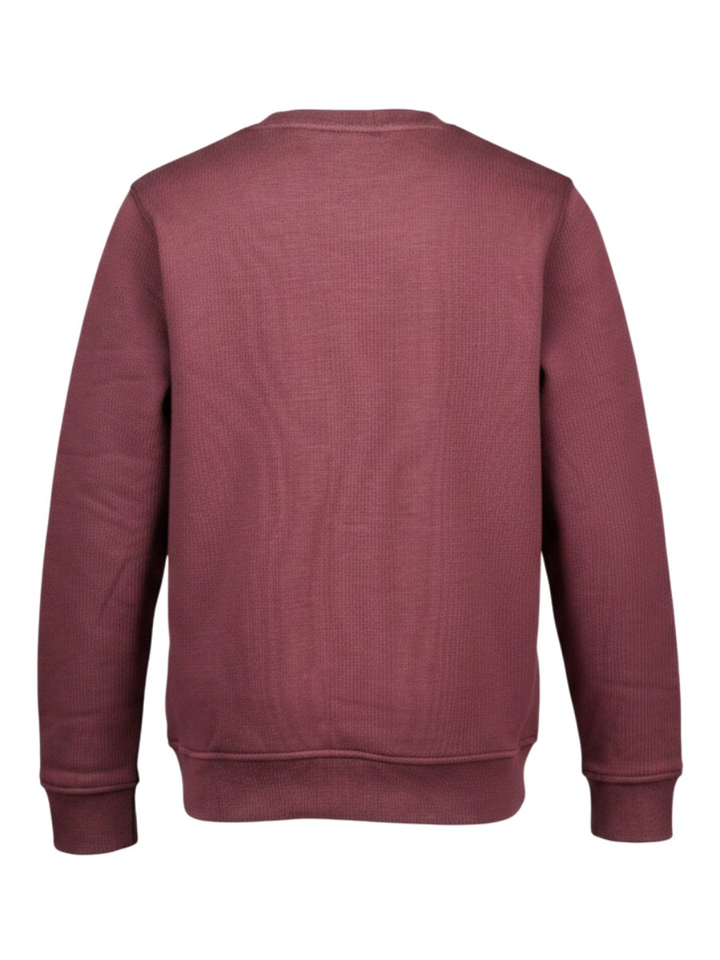 Bordeaux katoenen sweater Lyle&Scott 