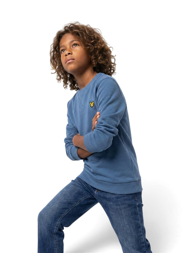 Petrolblauwe sweater Lyle&Scott