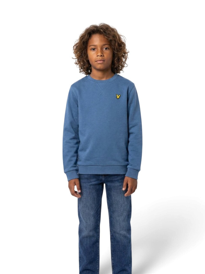 Petrolblauwe sweater Lyle&Scott