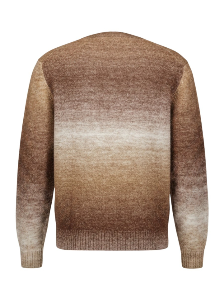 Bruine gebreide trui Lyle&Scott