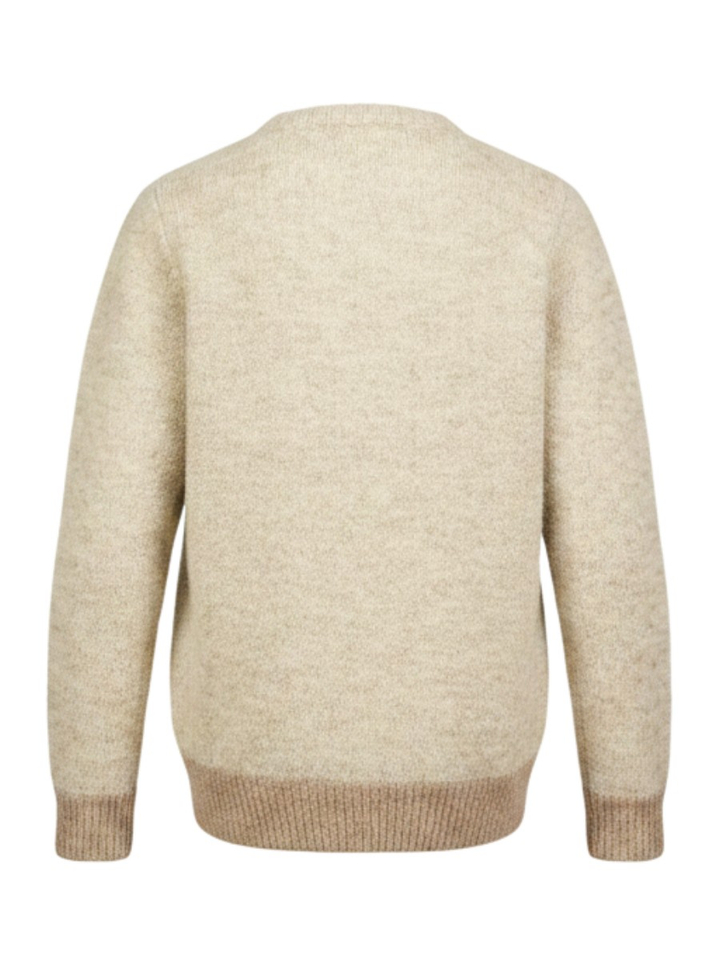 Beige pull met ronde hals Antwrp
