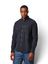 Donkerblauw ribfluwelen hemd ANTWRP
