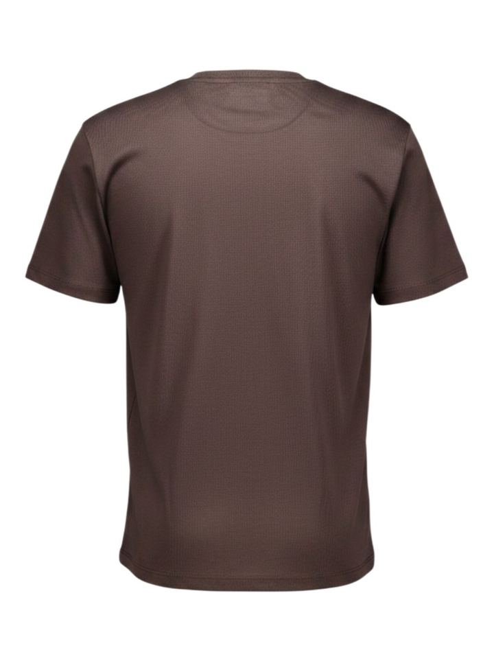 Donkerbruine katoenen T-shirt Antwrp