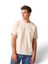 Beige T-shirt met opdruk Antwrp