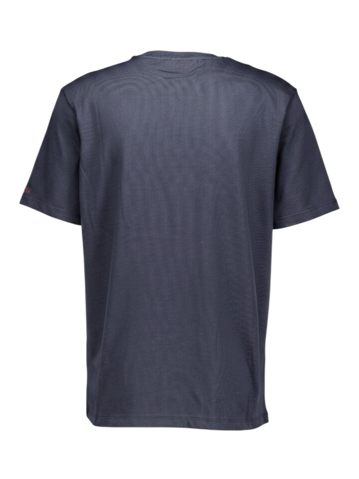 Donkerblauwe katoenen T-shirt Antwrp 