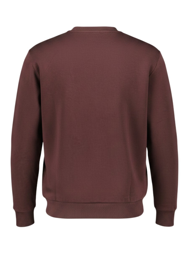 Bordeaux sweater met ronde hals Antwrp
