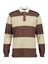Gestreepte bruine polo sweater Antwrp 