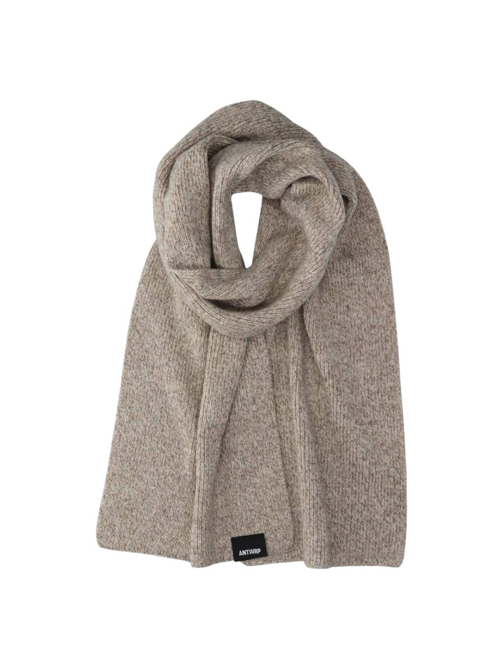 Beige sjaal met spikkelmotief Antwrp 