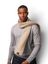 Beige sjaal met spikkelmotief Antwrp 