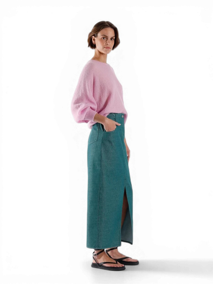 Roze trui met ronde hals Palais Julia June