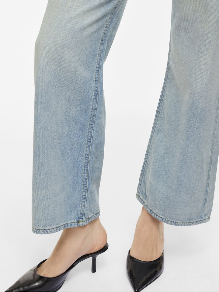 Blauwe loose fit jeans Vipalma Vila