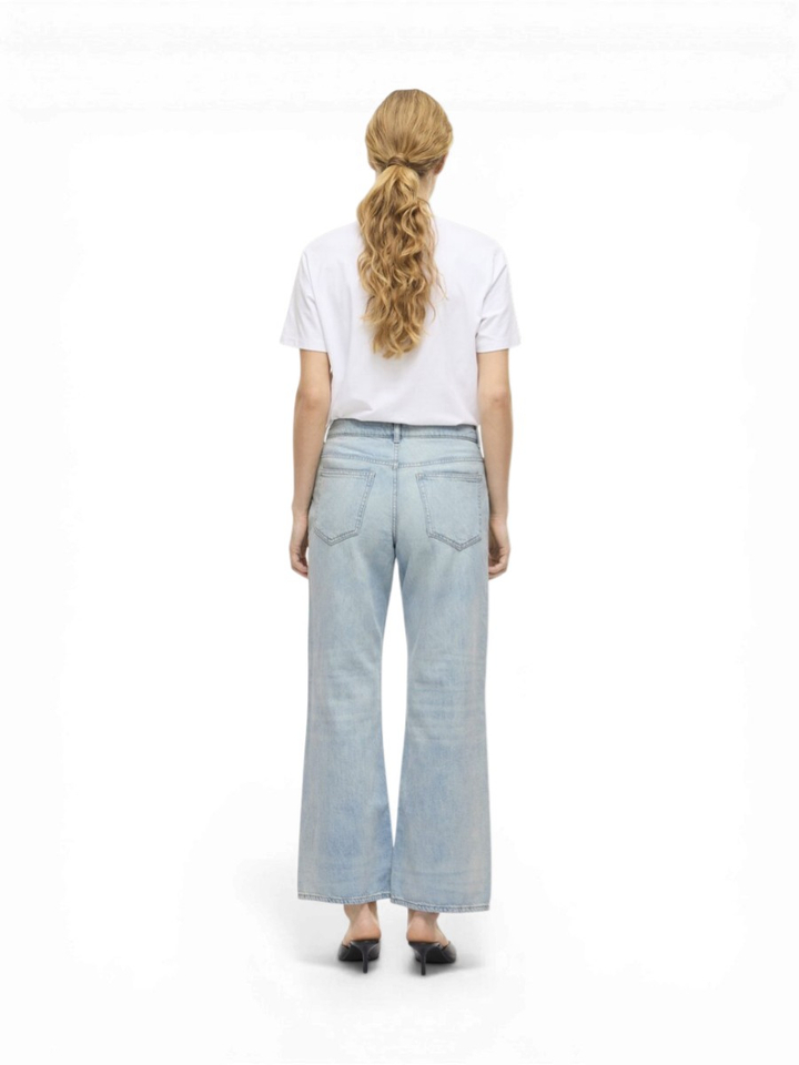 Blauwe loose fit jeans Vipalma Vila